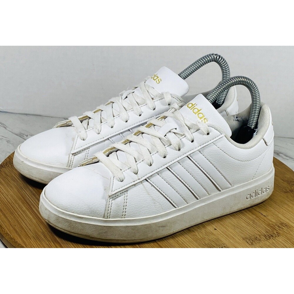 adidas Grand Court 2.0 White Women's Shoes Size 6 ( See Pic)